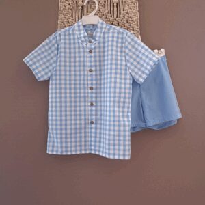 Conjunto vichi azul