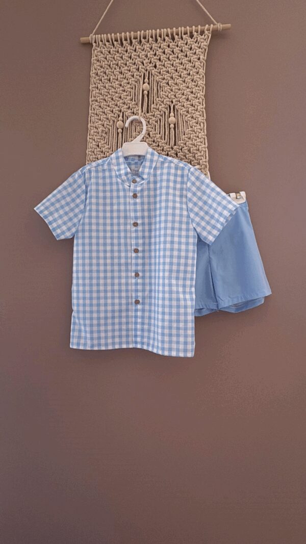 Conjunto vichi azul