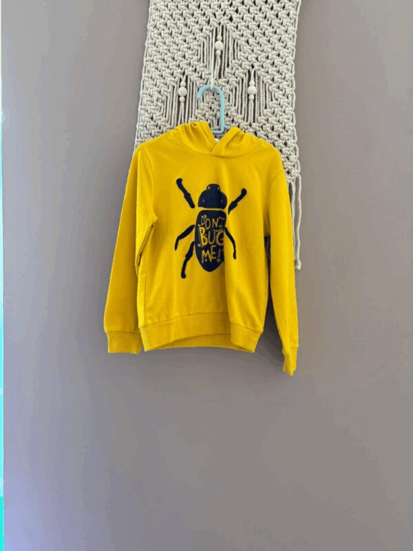 Sudadera mostaza