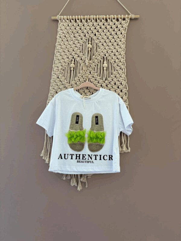 Camiseta chanclas
